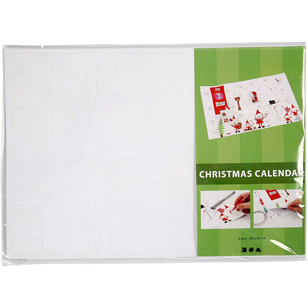 Http: www.cchobby.nl kerstkalender-afm-30x42-cm-wit-5-stuk-1-doos-23343