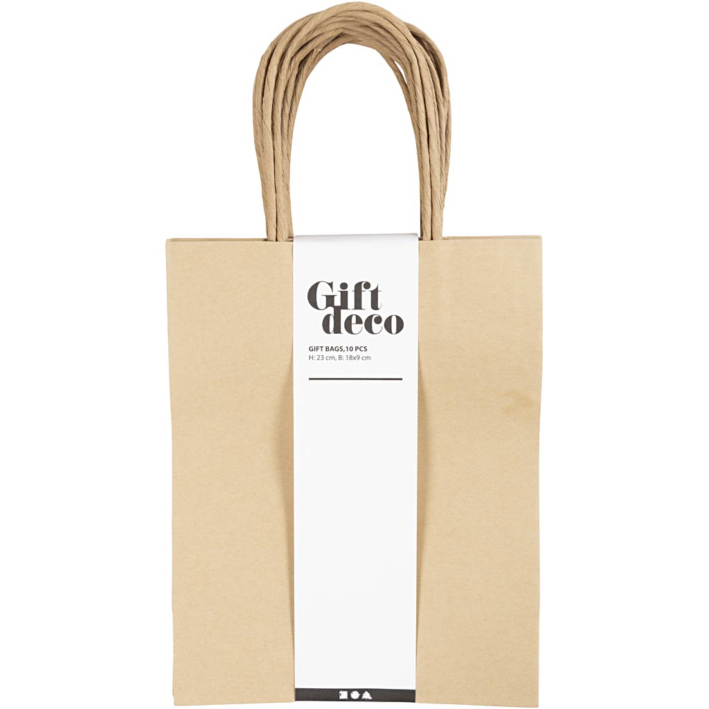 Bolsas de papel marrón, décimo.