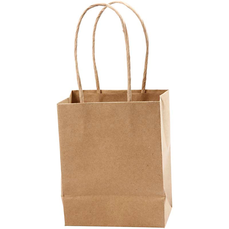 Buste di carta Creative Company, h: 17 cm, l: 12x7 cm, 125 gr, marrone, 10 pezzi 1 scatola