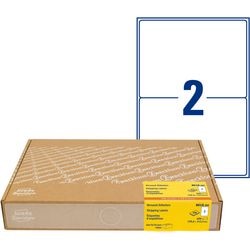 Etichette di spedizione avery zweckform 143,5 x 199,6 mm bianche