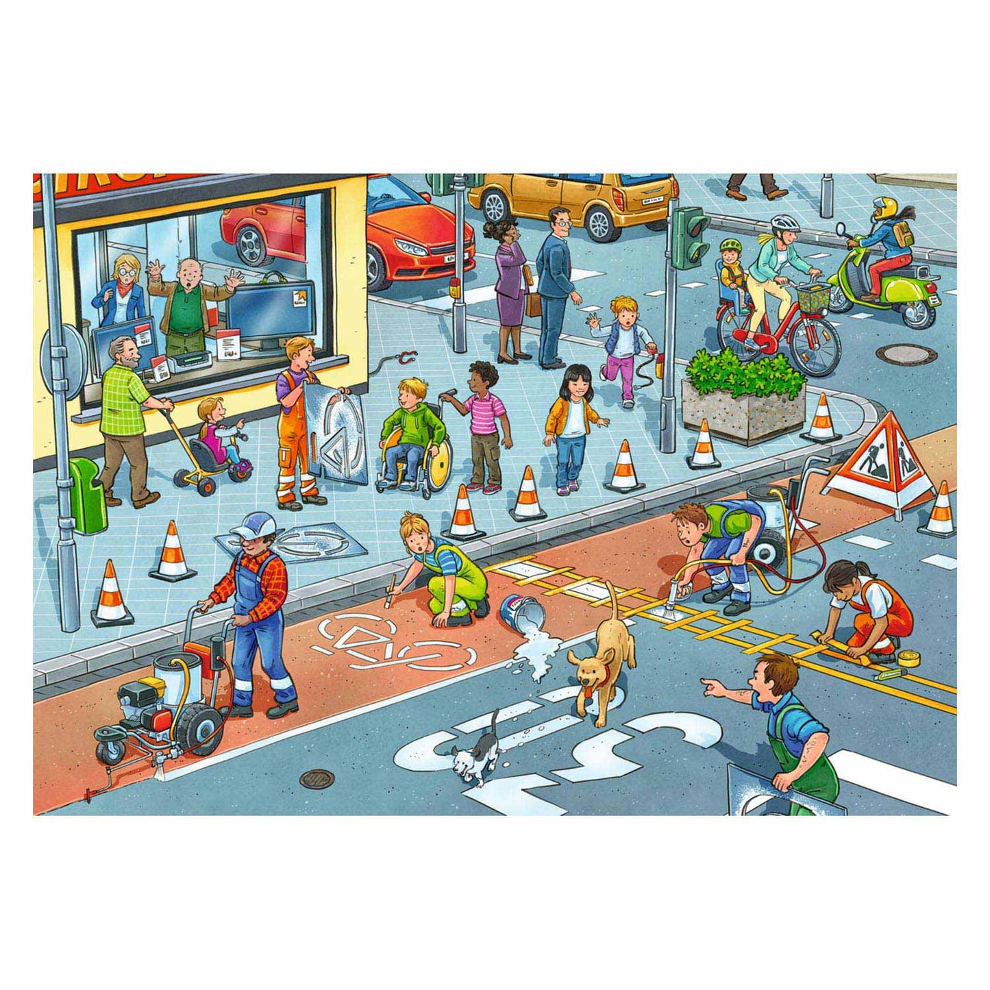 Ravensburger - Lavora sui pezzi di Reeg Puzzle 2x12