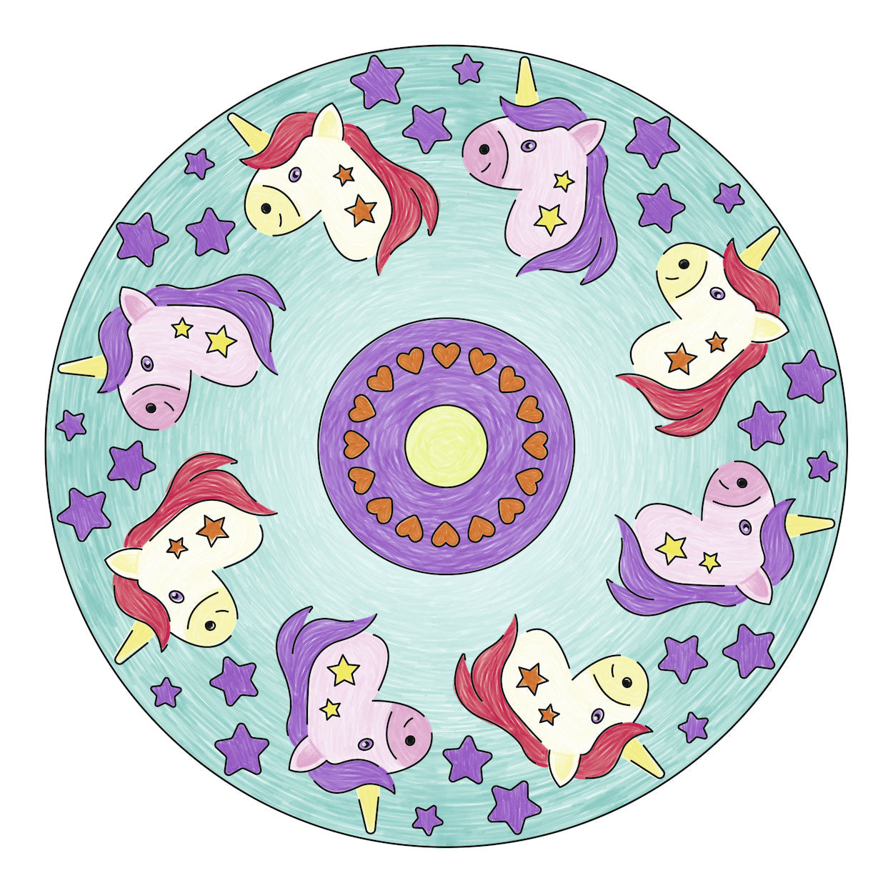 Mandala Designer 2in1 - Unicorno