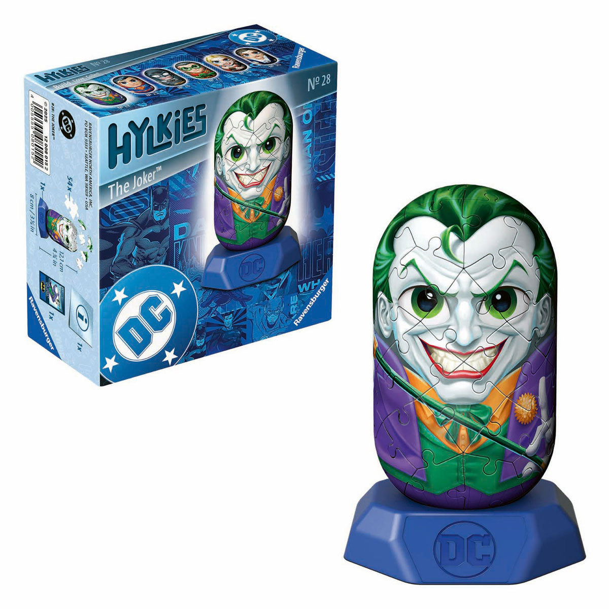 Puzzle 3D Ravensburger Hylkies DC Joker - 54 pezzi.