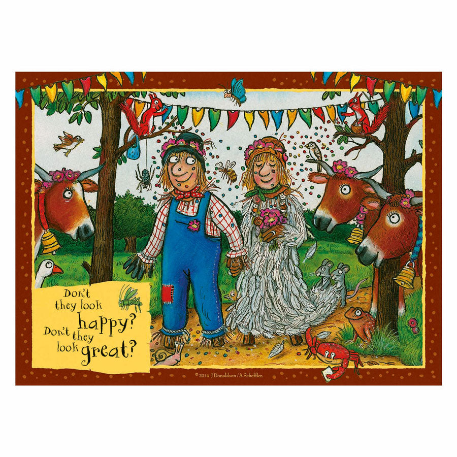 Puzzle Ravensburger Matrimonio alla fattoria - 4 puzzle