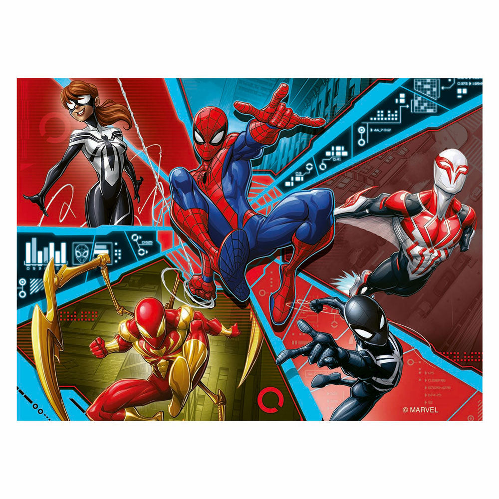 Ravensburger rompecabezas del hombre araña - 4 rompecabezas