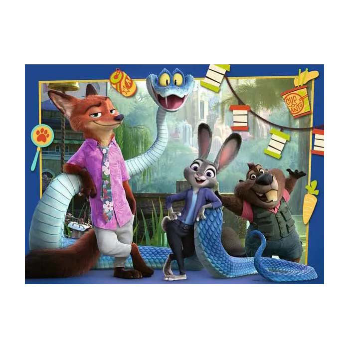 Puzzle Ravensburger Zootropolis 2 - 100 pezzi. xxl