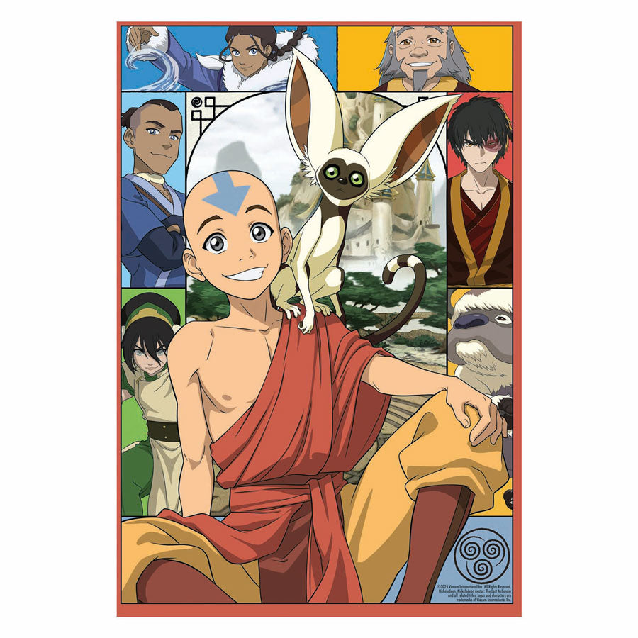 Puzzle Ravensburger avatar l'ultimo dominatore dell'aria - 300 pezzi.