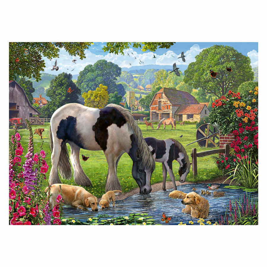 RAVENSBURGER PULZZA HADLOW PONIE 500 pezzi