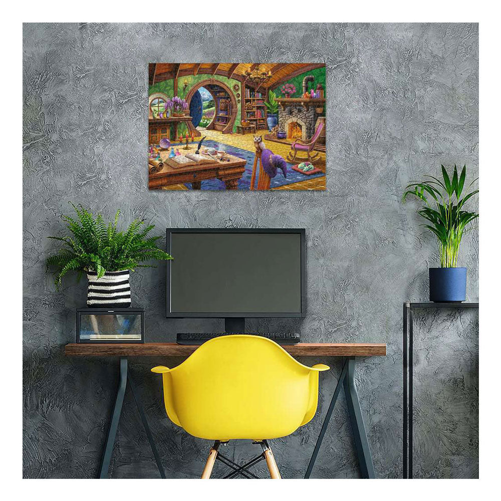 Puzzle Ravensburger Cottage incantato - 1000 pezzi.