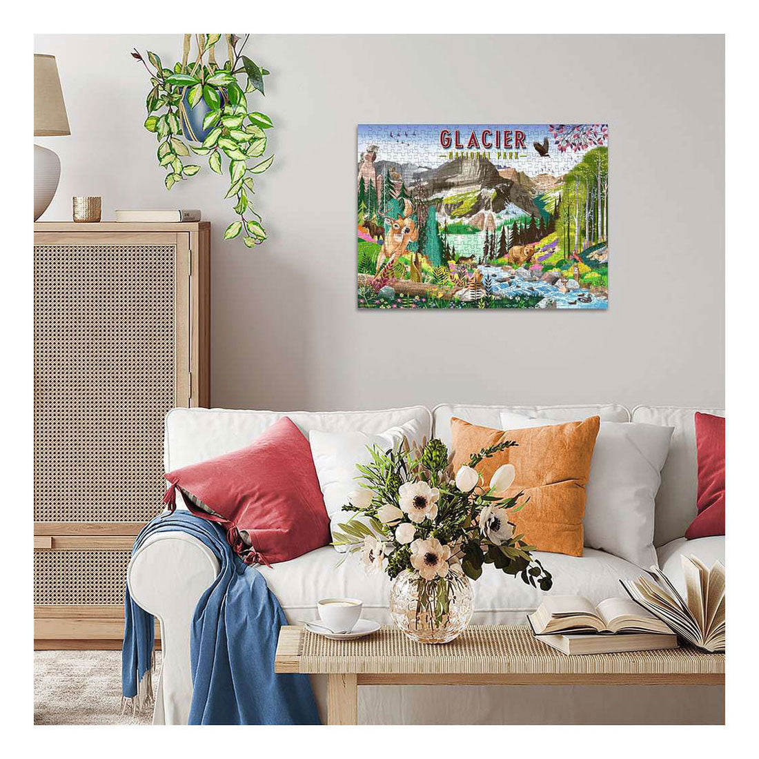 Puzzle Ravensburger Glacier National Park - 500 pezzi.