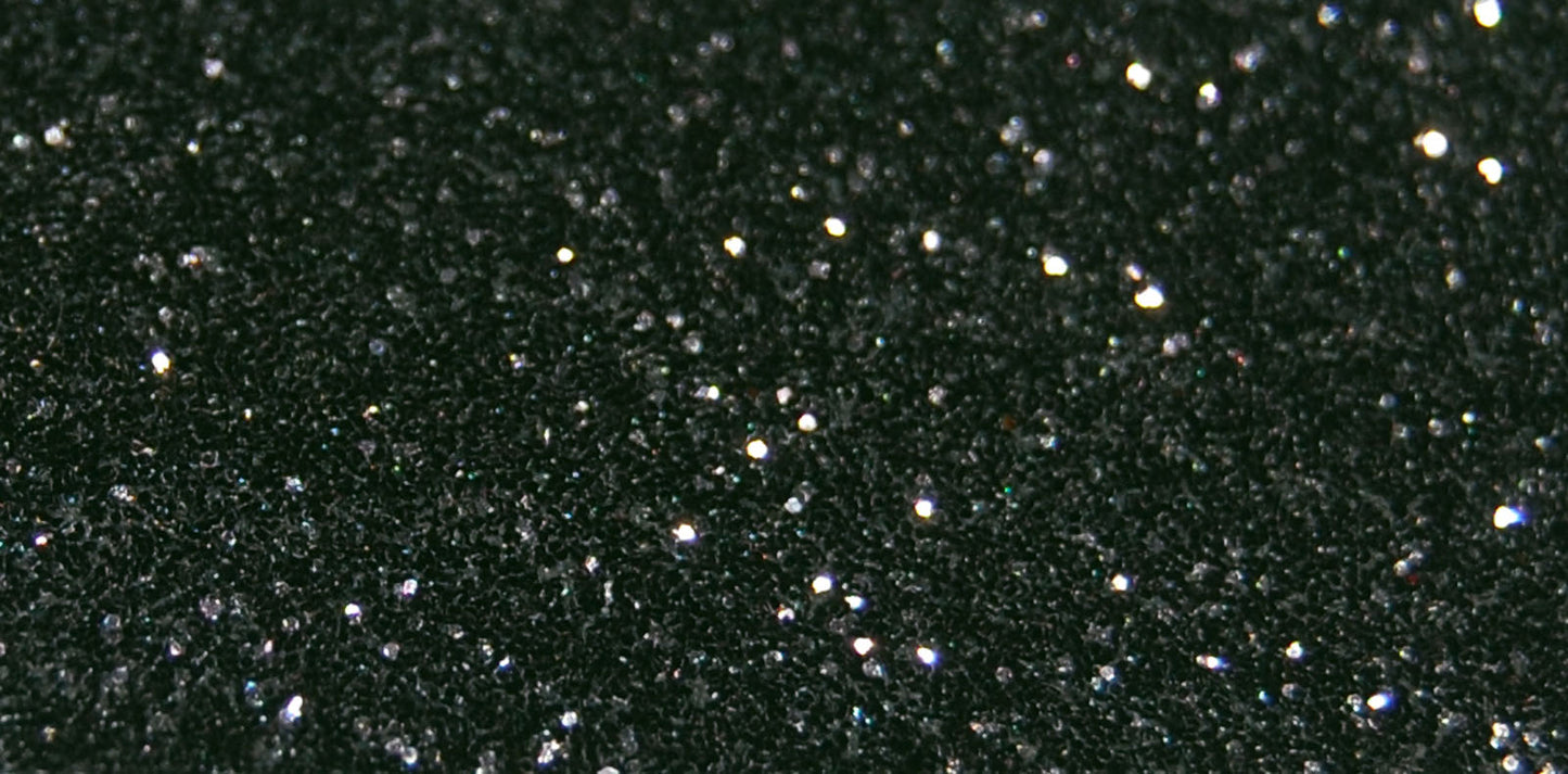 Vaessen creative • hotfix glitter transfer blister 21x14,8cm zwart