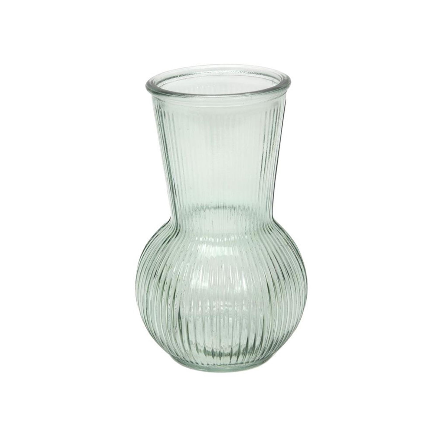 Svenska living jarrón base bola líneas ø11x18cm