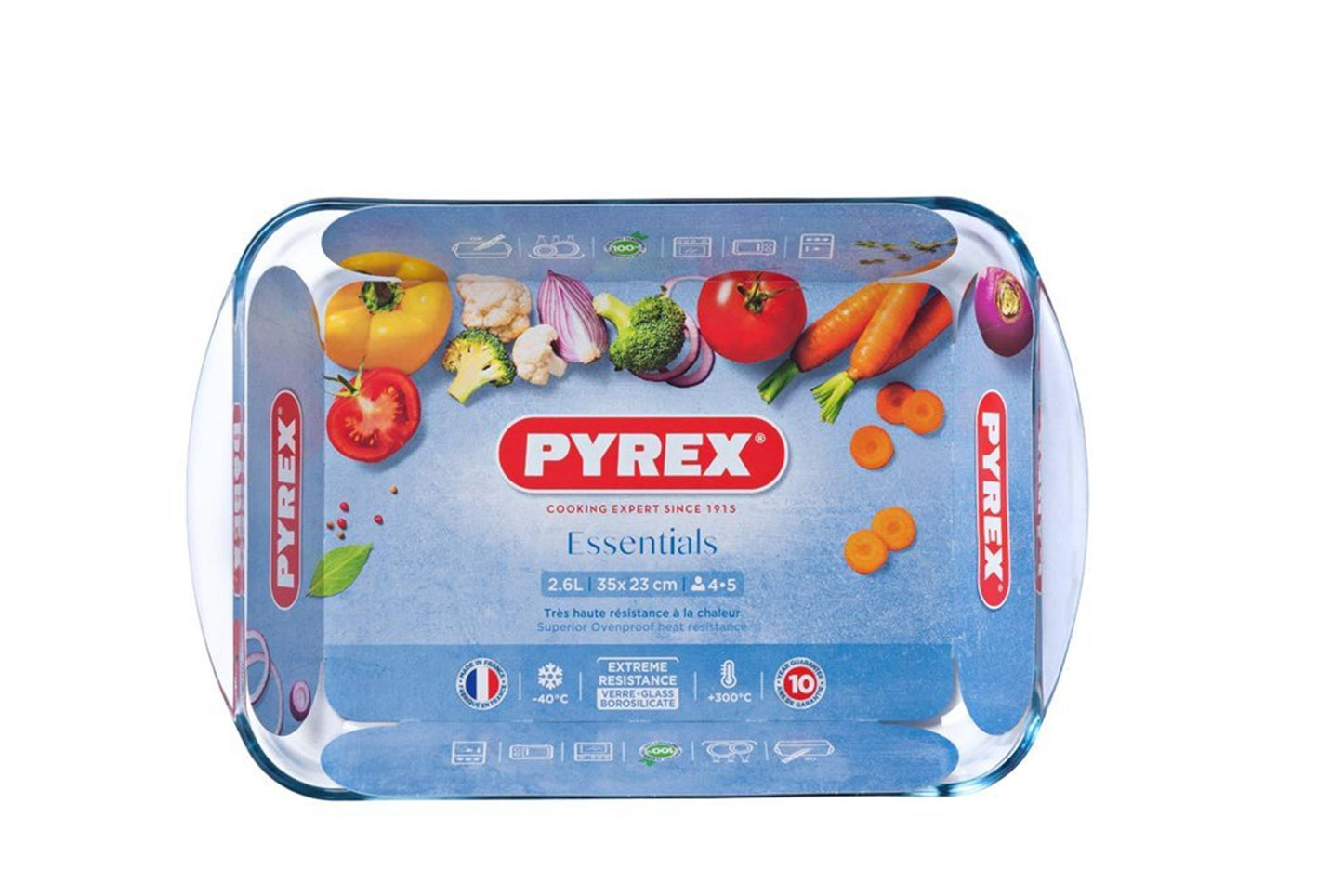 Pirofila Pyrex 34x23cm vetro 2,6l