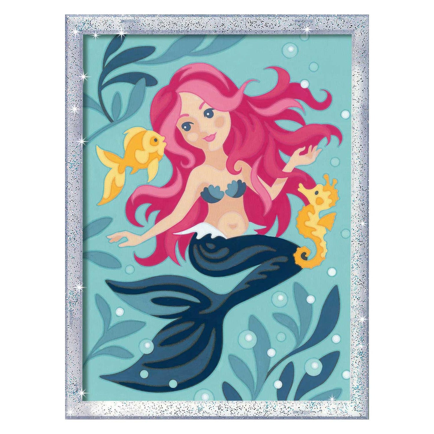 Ravensburger Dipingere con i numeri - Sirena Glitter