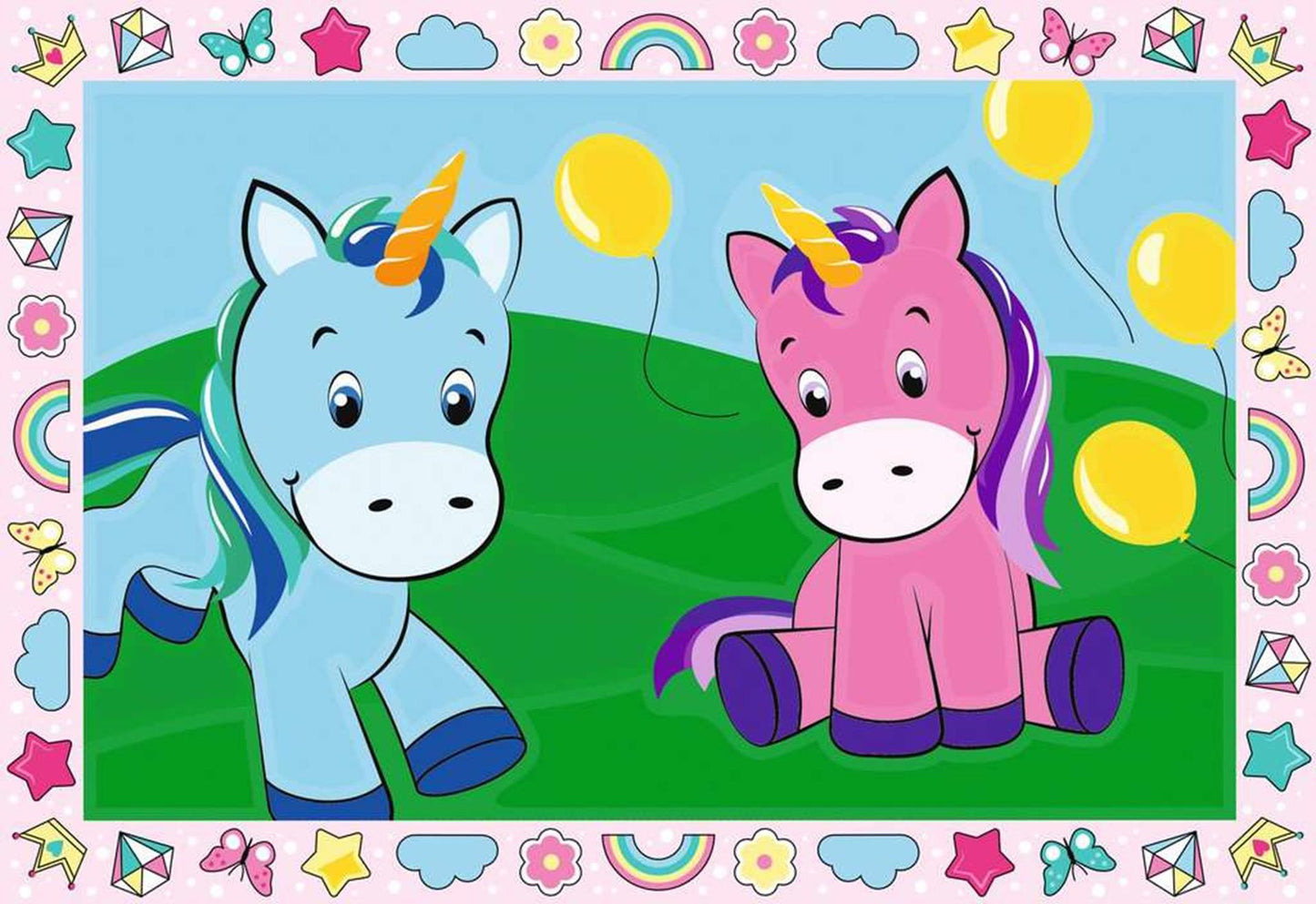 Ravensburger Creart Painting at Song Blije Unicorns