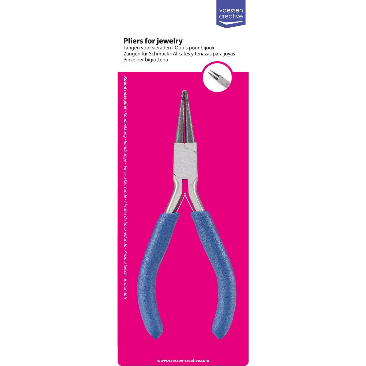 Vaessen creative • pinza a becchi tondi