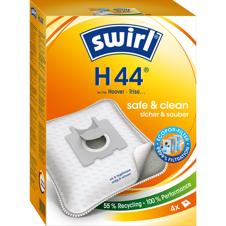 Swirl? 1069533 - swirl stofzuigerzak h44 mp 4 mp + | 3 stuks