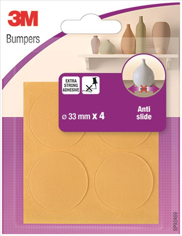 3m 1053597 - tamponi antiscivolo - trasp. 3m - 24 m | 24 pezzi