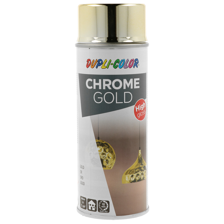 Motip 1000373 - cromo oro 400 | 2 pezzi