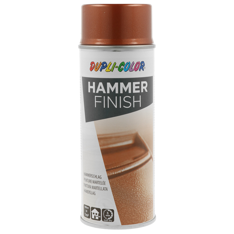 Motip 1000443 - hammer finish koper 400 | 2 stuks
