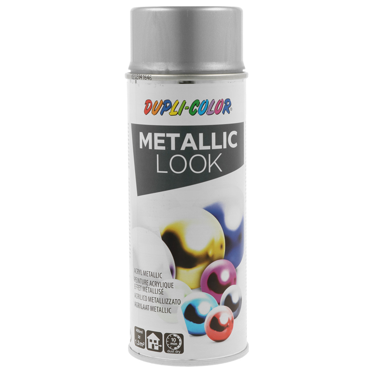 Motip 1001170 - aspetto metallico argento | 2 pezzi
