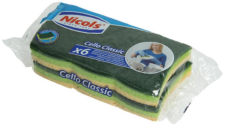 Nicols 1005326 - violoncello verde classico x6 | 12 pezzi