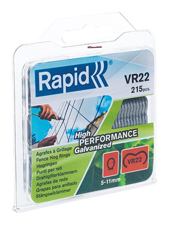 Rapid 1011745 - hogrings (215) per 22 galva c | 5 pezzi