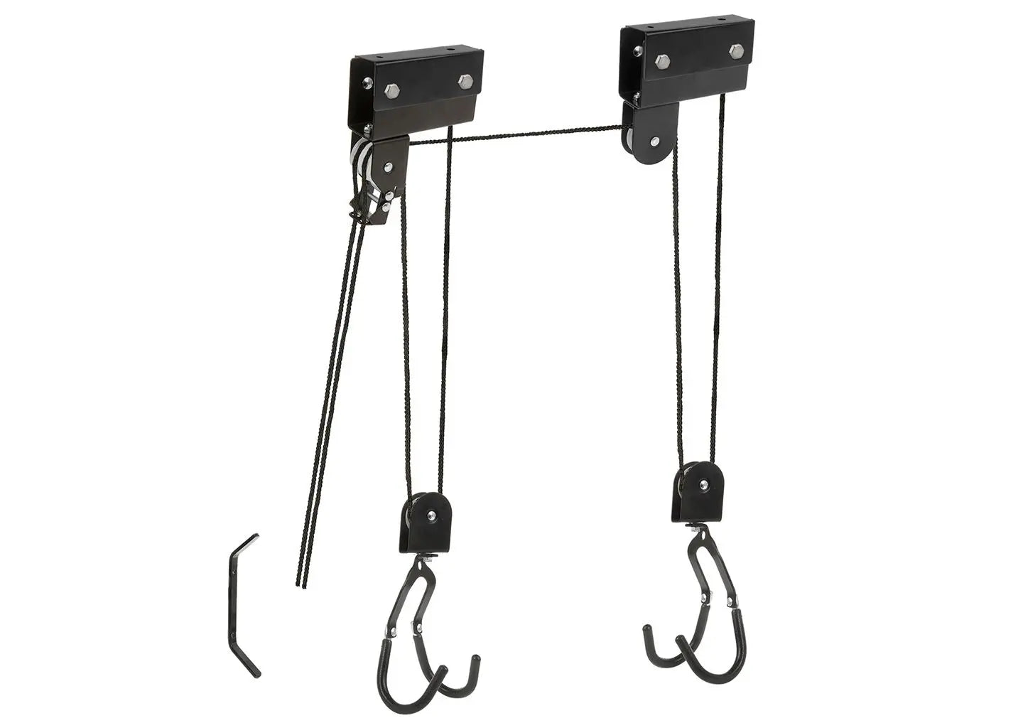 Sistema di sospensione a sollevamento in bicicletta m-wave nero