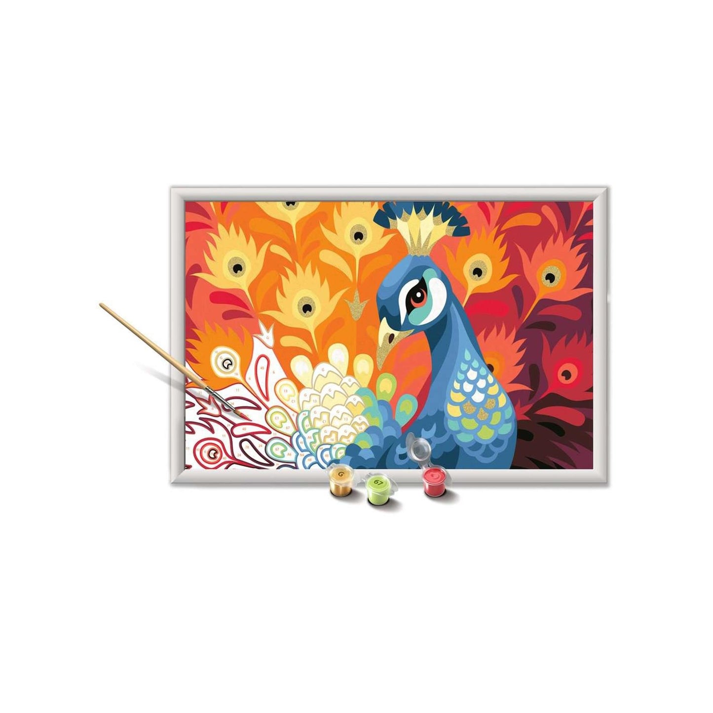 Ravensburger Creart Pintura en número - orgulloso pauw