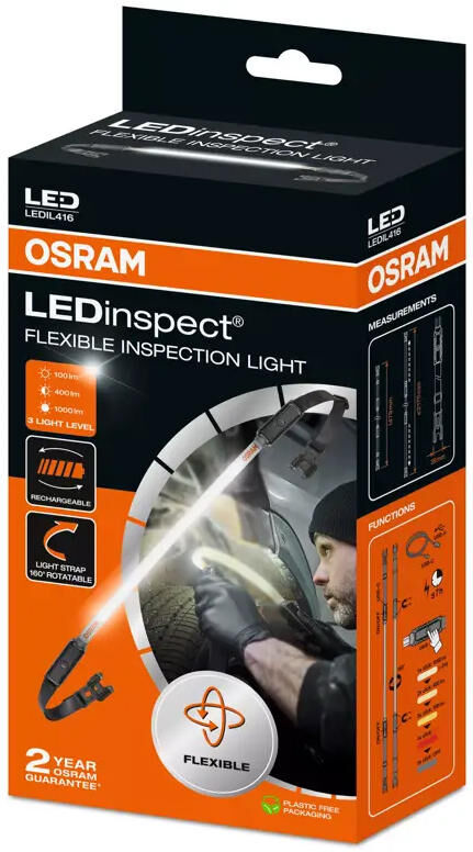 Lámpara de inspección de Osram flexible
