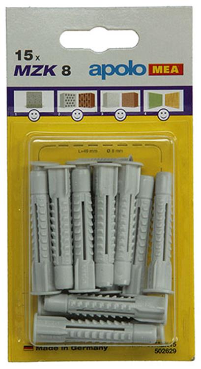 Celo 1015435 - 15 tappi universali mzk 502629 8mm | 5 pezzi