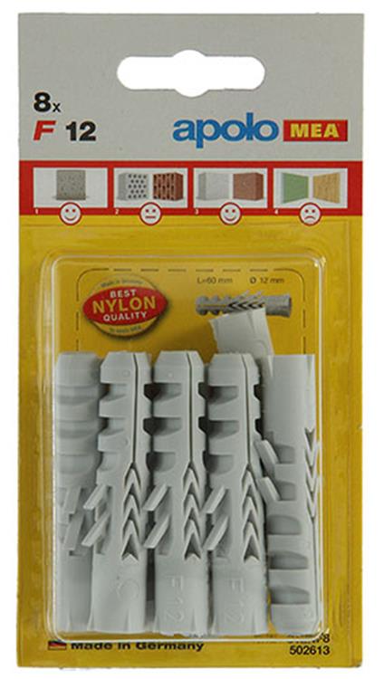Celo 1015373 - 8 nylon pluggen f 502613 12 mm | 5 stuks