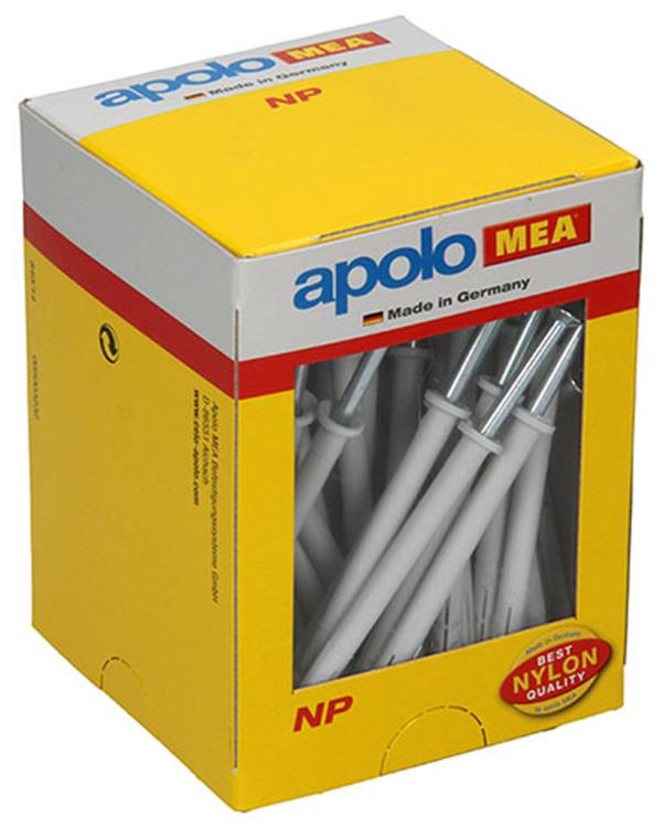 Celo 1003146 - nagelpluggen voorgemonteerd np ø6x80mm 50 stuks | 2 stuks
