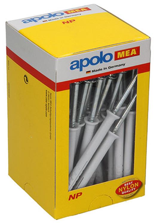 Celo 1003148 - nagelpluggen voorgemonteerd np ø8x80mm 50 stuks | 2 stuks