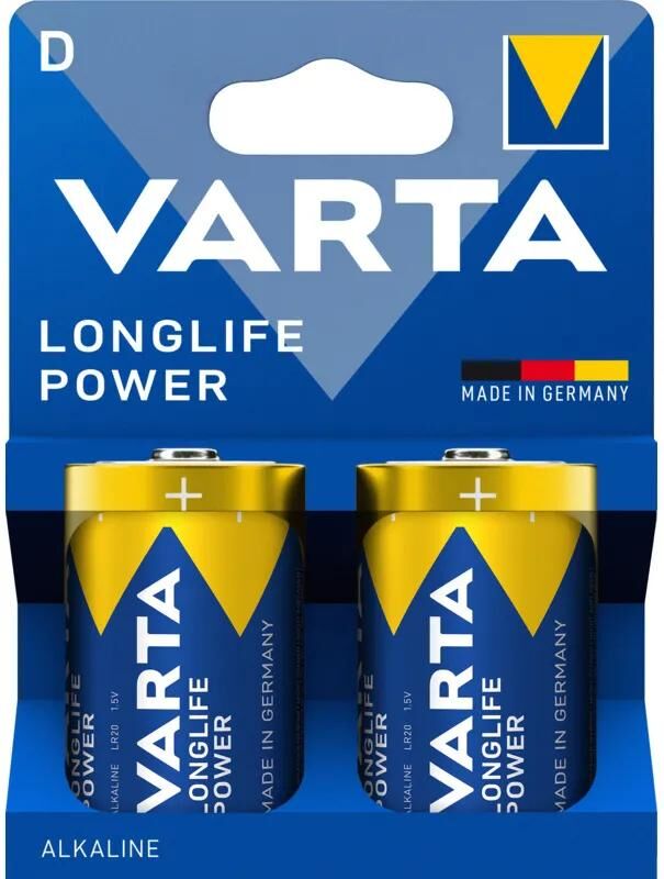Varta Battery D 2x Alkaline Longlife Potencia