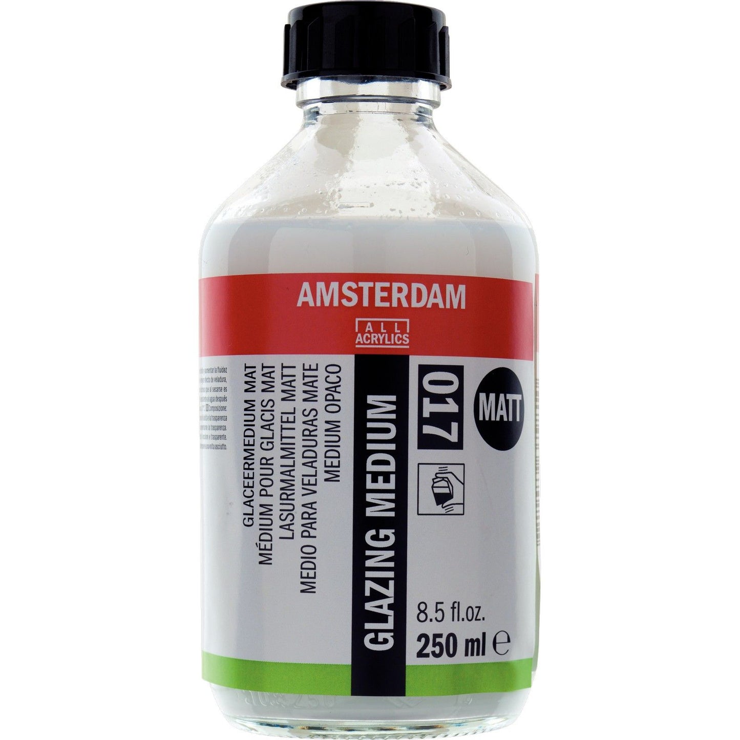 Amsterdam todos los acrílicos amsterdam • glazing medium matt 017 botella 250 ml