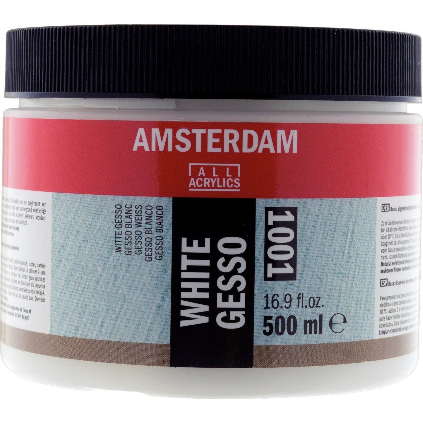 Amsterdam todos los acrílicos amsterdam • gesso 1001 blanco 500ml