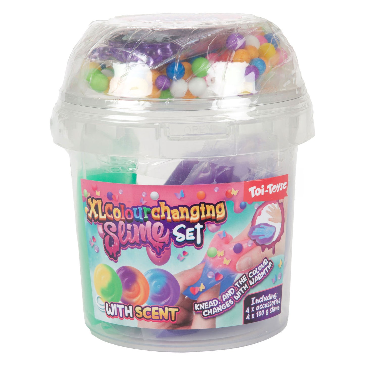 Set slime Toi-toys xl con profumo - 8 pezzi.
