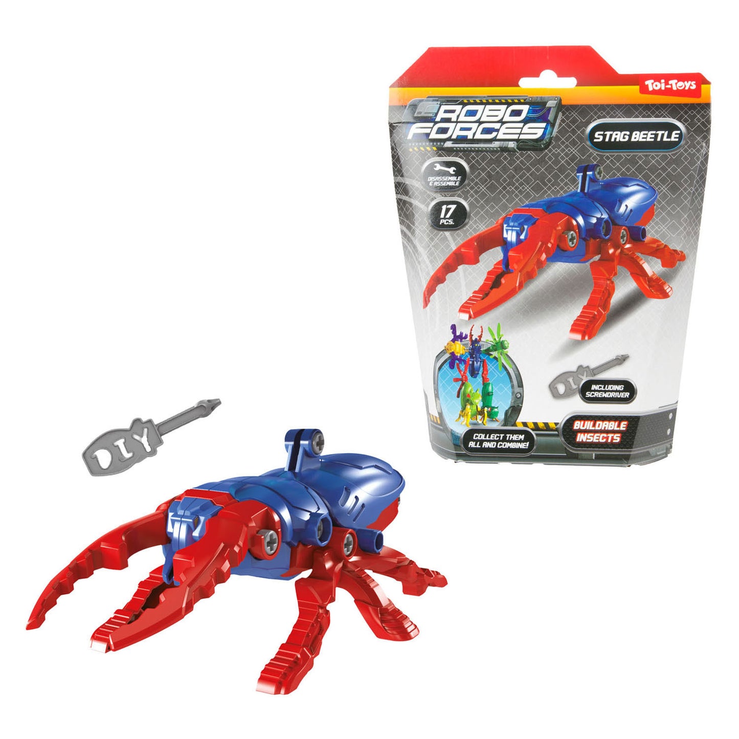 Toi-toys insecto 3D montable - 5 en 1