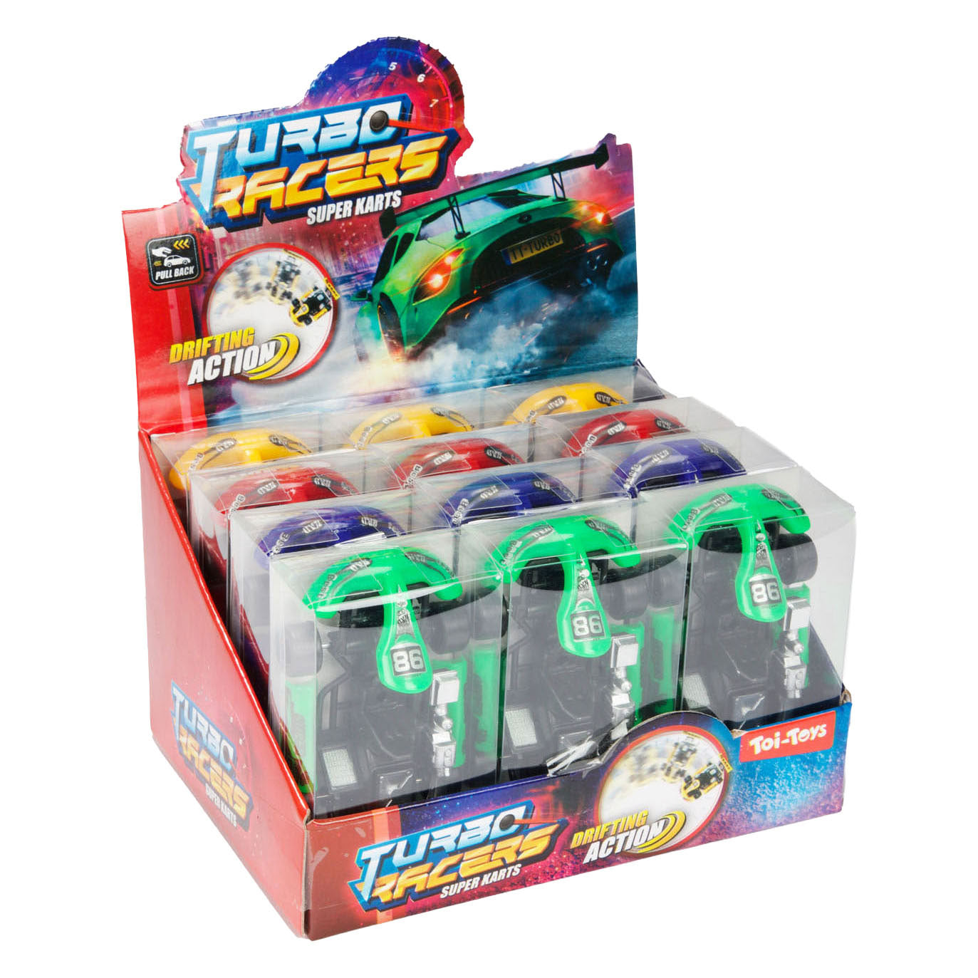 Turbo racers frictie kart