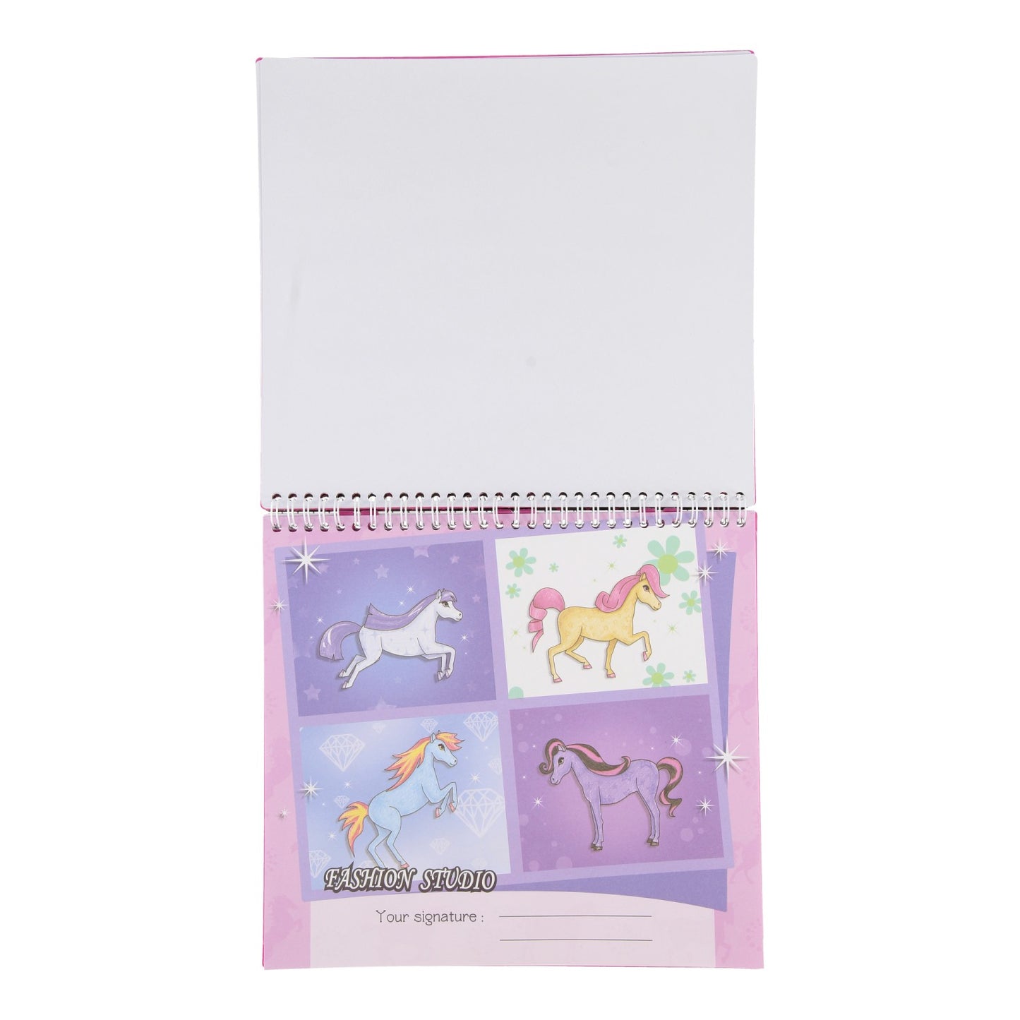 Diseña tu propio libro de bocetos de pony