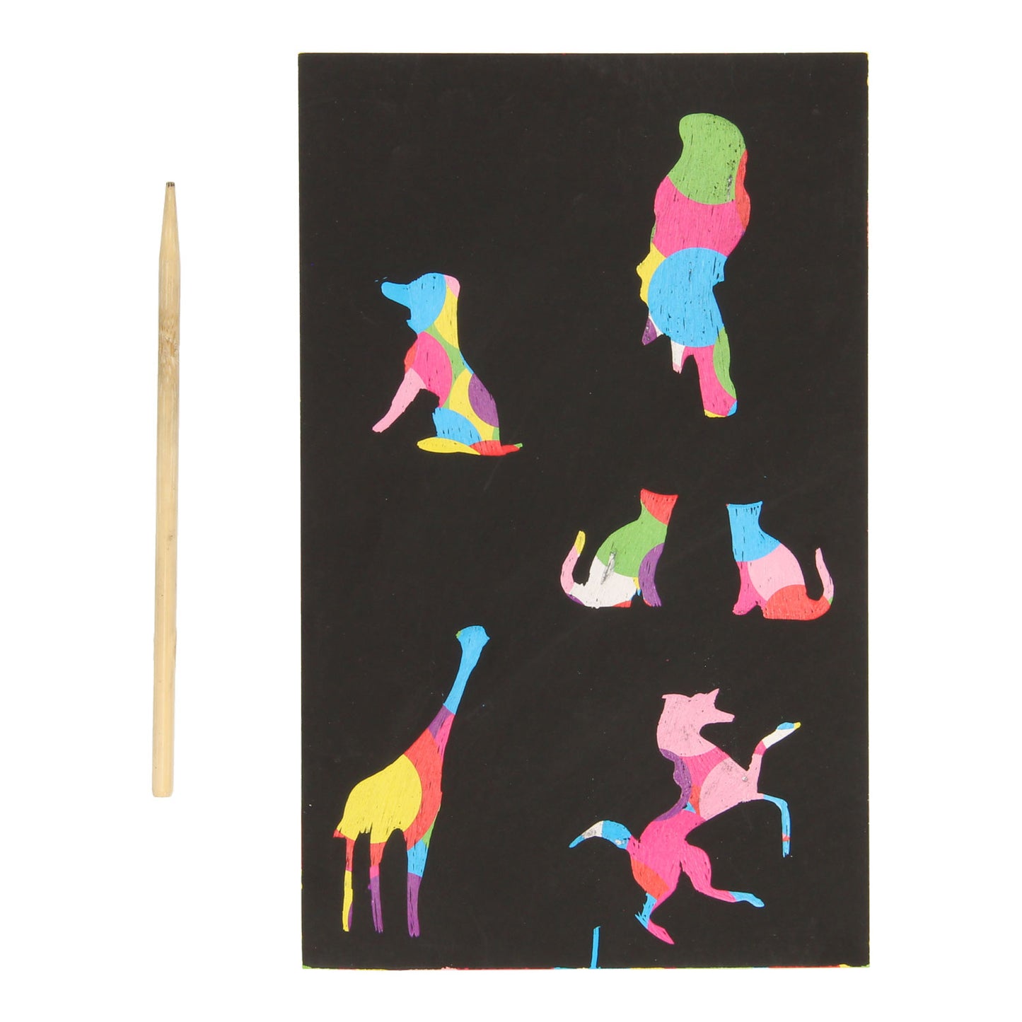 Toi-toys scratch set figuras de regenboog