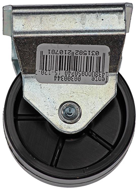 Mack by tente 1014733 - ruota fissa plastica 50mm | 5 pezzi
