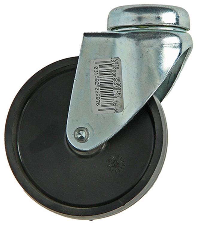 Mack by tente 1013180 - rullo poliam.2 cuscinetti a sfera foro centrale 80mm | 6 pezzi