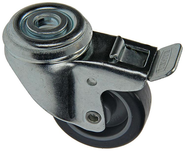 Mack by tente 1015234 - rubb. rol + rem 2 kogellag.centrgat 50mm | 18 stuks