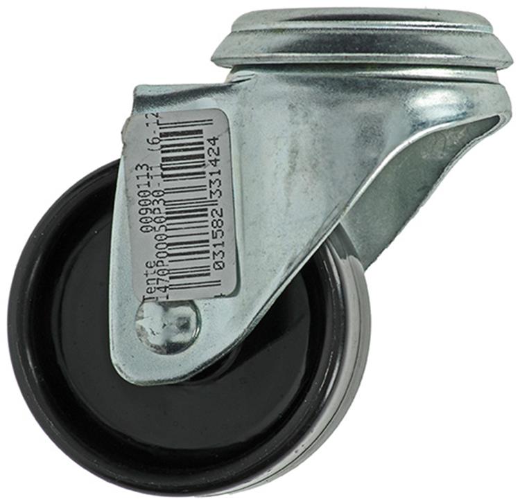 Mack by tente 1015246 - rullo poliam.2 cuscinetti a sfera foro centrale 50mm | 12 pezzi