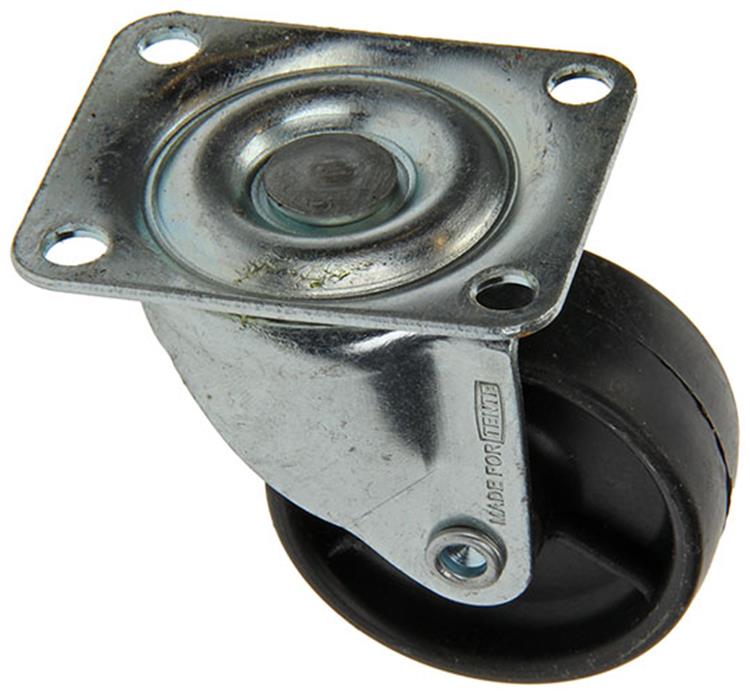 Mack by tente 1015242 - rullo poliam.1 cuscinetto a sfere con piastra 50mm | 18 pezzi