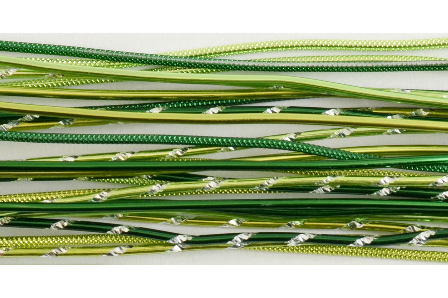 Vaessen creative • kit de joyería tallos de aluminio 40cmx2mm verde 27ud.