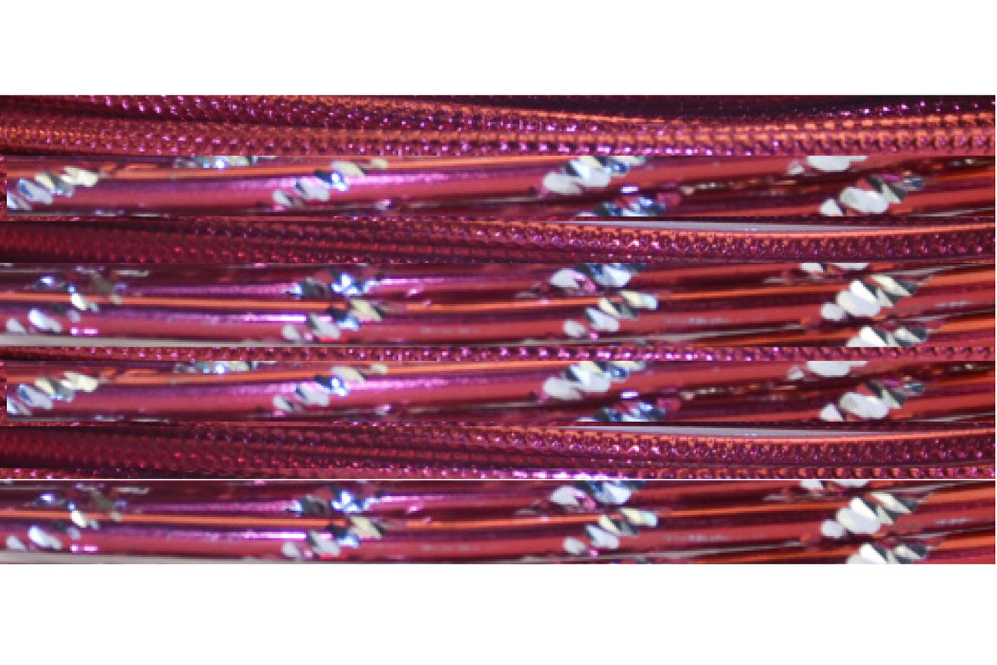 Vaessen creative • kit de joyería tallos de aluminio 40cmx2mm rojo 27ud.
