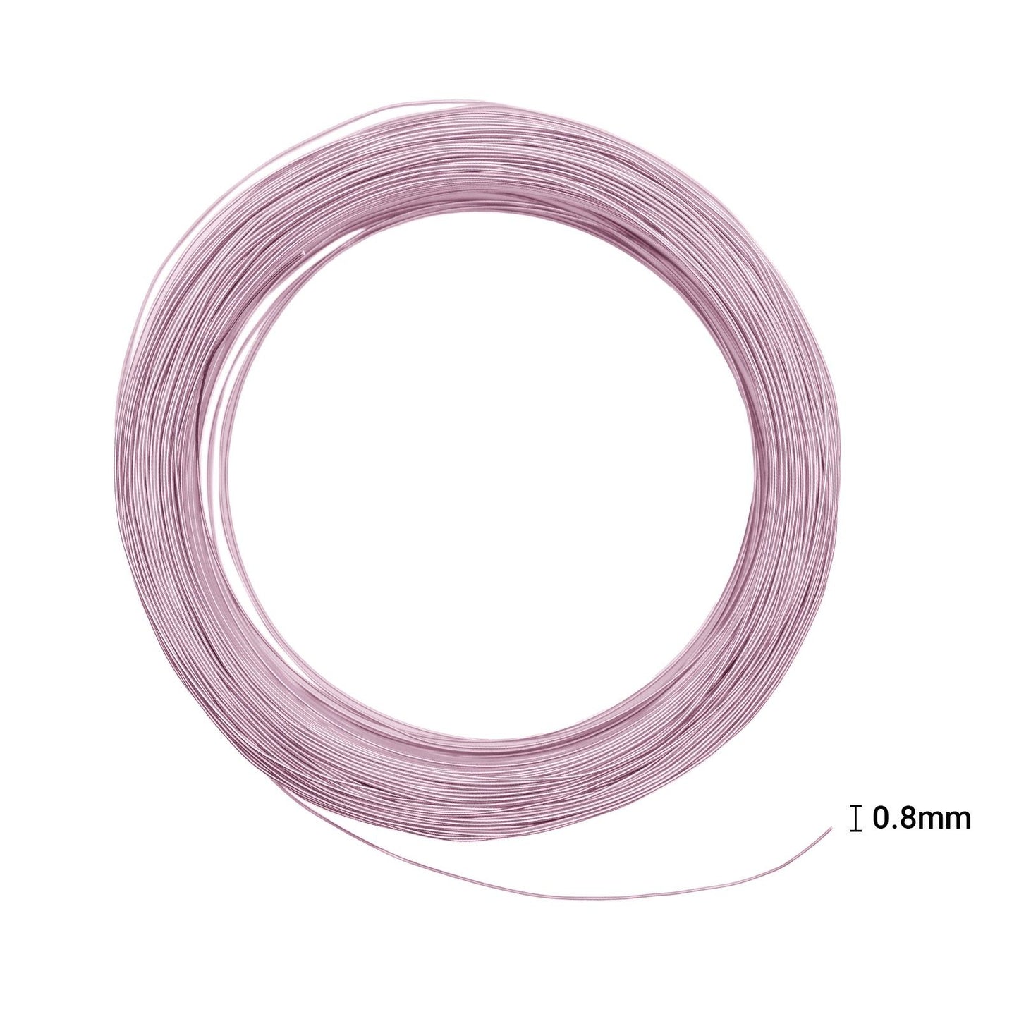 Vaessen creative • filo di alluminio 500 g 365 mx0,8 mm rosa